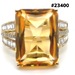  14k solid gold , 5 carat ruby and 2.8ctw side diamonds.