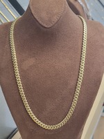  Gold Chain 14k,90.2g,24inch, 7mm