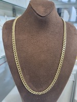  Gold  chain 14kt 106.00g Chain,24inch, 6.84mm