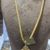 gold chain with cross 21 karat 