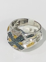  10K WHITE GOLD RING